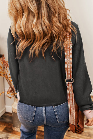 Athena Contrast Henley Top