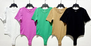 Dynamic Smooth Tee Bodysuit - 4 Colors