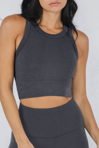 All Over Rib Seamless Bra - 2 Colors
