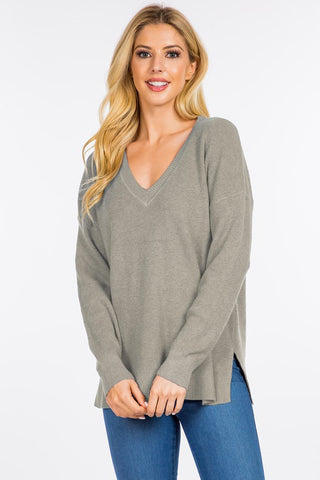 So Soft V-Neck Sweater - 6 Colors