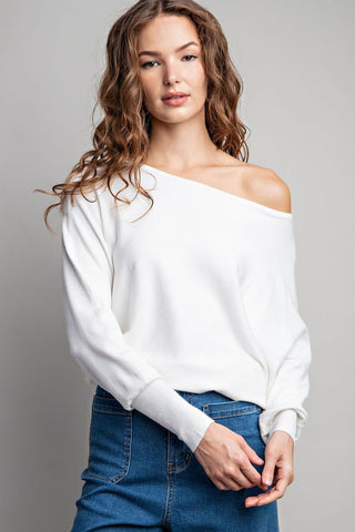 Storytime Off Shoulder Top - 3 Colors