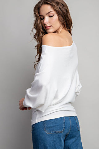Storytime Off Shoulder Top - 3 Colors