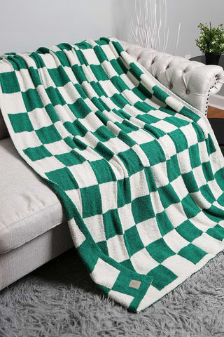 Cozy Up Checkered Blanket - 6 Colors