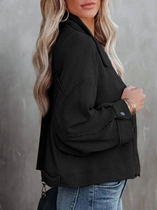 Button Up Long Sleeve Jacket -Ships 8/28