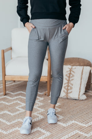 High Waist Pleated Pocket Leggings - 3 Colors