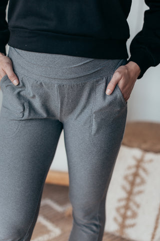High Waist Pleated Pocket Leggings - 3 Colors