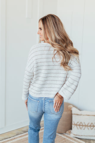 Sierra Striped Drop Shoulder Sweater - 3 Colors