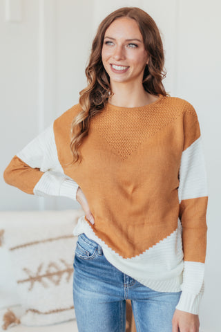 Cover Me Up Chevron Sweater - 2 Colors