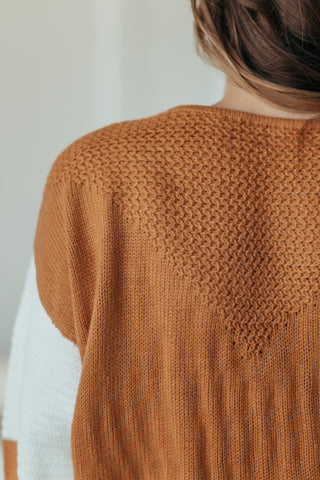 Cover Me Up Chevron Sweater - 2 Colors