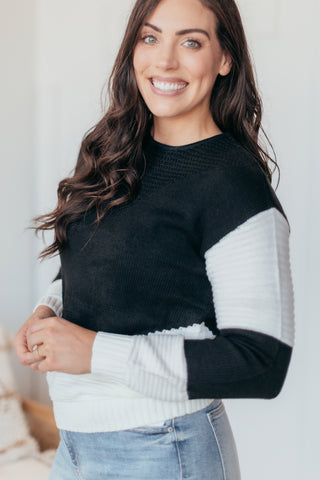 Cover Me Up Chevron Sweater - 2 Colors