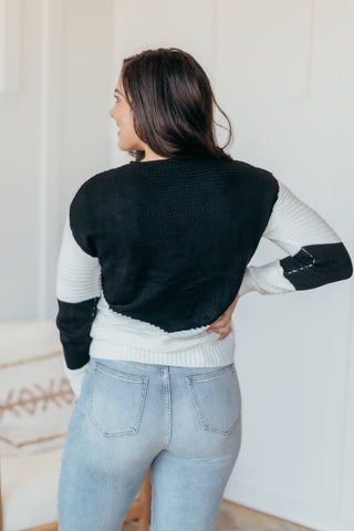 Cover Me Up Chevron Sweater - 2 Colors