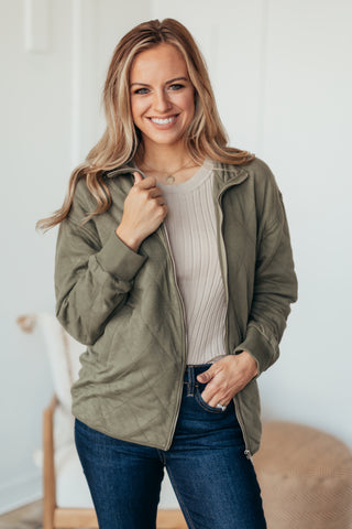 Pretty High Neck Jacket - 5 Colors