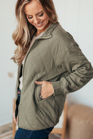 Pretty High Neck Jacket - 5 Colors