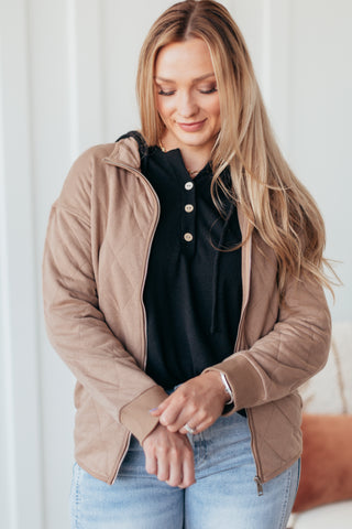 Pretty High Neck Jacket - 5 Colors