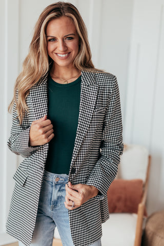 Huntley Checkered Blazer - 3 Colors