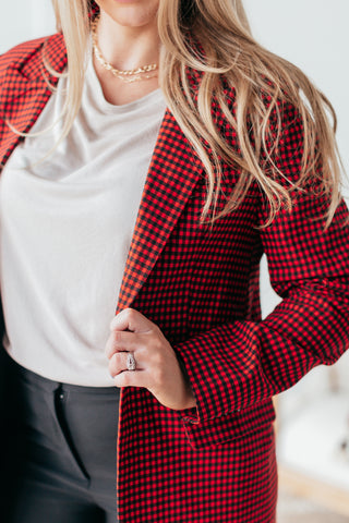Huntley Checkered Blazer - 3 Colors