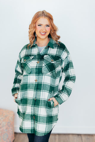 Heading Home Oversized Button Up Shacket