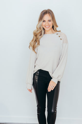Kaylee Button Top