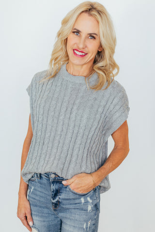 Callie Crew Neck Top -  2 Colors