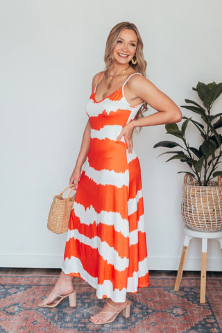 Elysian Tie Dye Maxi Dress
