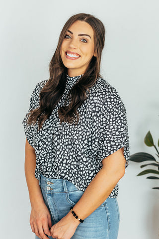Landry Leopard Halter Top - 2 Colors