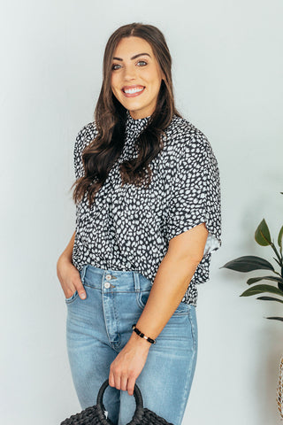 Landry Leopard Halter Top - 2 Colors