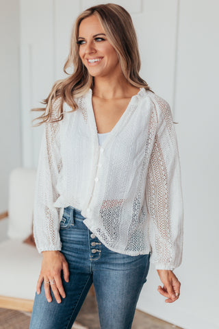 Hannah Lace Top - 3 Colors