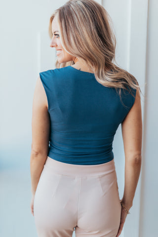 Be Cool Cap Sleeve Top - 2 Colors