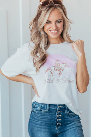 Oat Collective | Wild and Free Graphic Tee