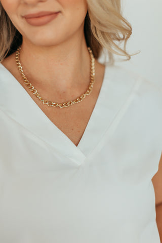 Simple Chain Necklace - 2 Colors