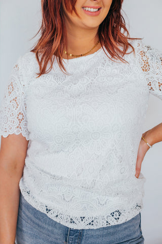 Arianna Lace Top