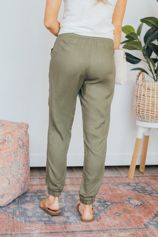Be Cool Drawstring Joggers - 2 Colors