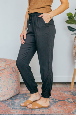 Be Cool Drawstring Joggers - 2 Colors