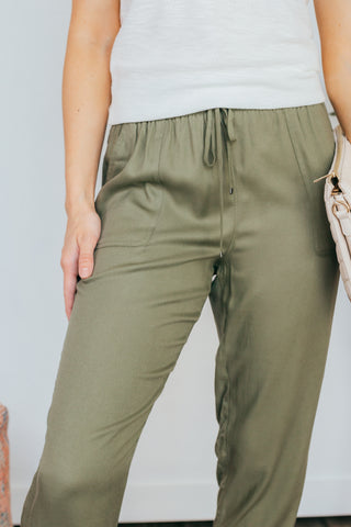 Be Cool Drawstring Joggers - 2 Colors
