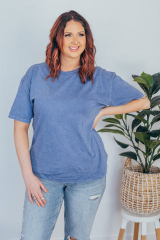 Oat Collective | Mineral Wash Tee - 5 Colors