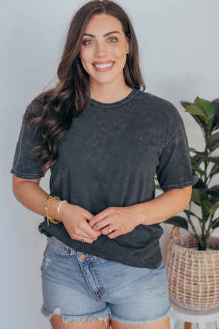 Oat Collective | Mineral Wash Tee - 5 Colors