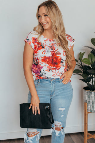 Good Thing Coming Floral Top