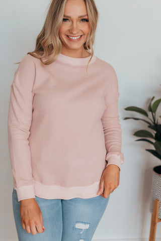 Perfectly Perfect Waffle Knit Top - 4 Colors