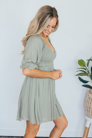 Elly Smocked Bust Dress