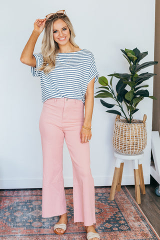 Annie High Rise Wide Leg Jeans - 6 Colors