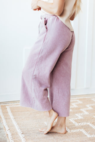 Rose Palazzo Sweatpants