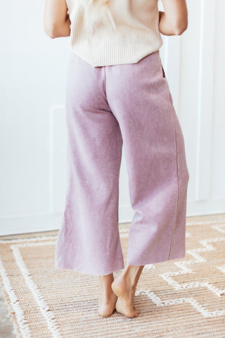 Rose Palazzo Sweatpants
