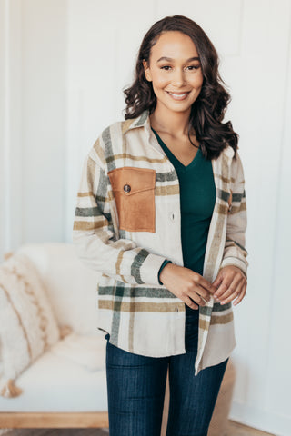 Tia Suede Shacket