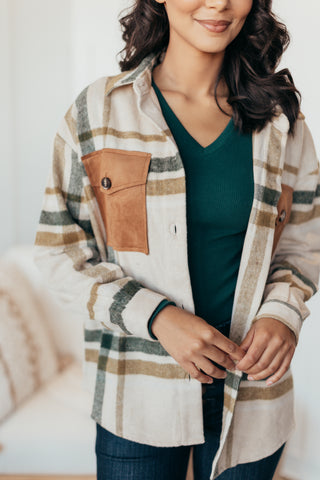 Tia Suede Shacket
