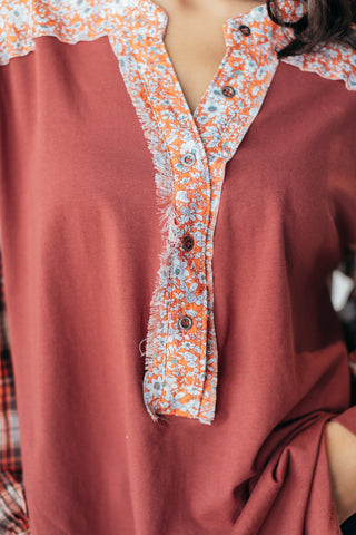 Country Love Song Plaid Top - 3 Colors