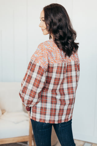 Country Love Song Plaid Top - 3 Colors