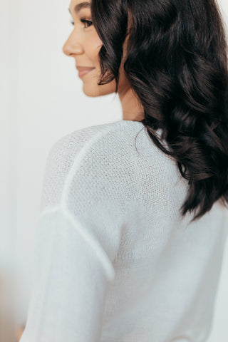 Active Basic Round Neck Waffle Sweater - 3 Colors