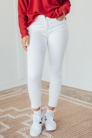 Jude Mid Rise Ankle Skinny