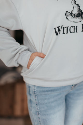 Resting Witch Face Graphic Crewneck