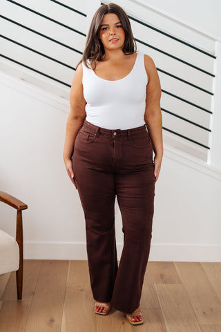 Judy Blue Sienna High Rise Control Top Flare Jeans
